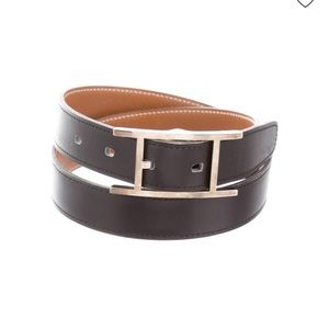 Hermès AUTHENTIC✨❗️Reversible Hapi Belt